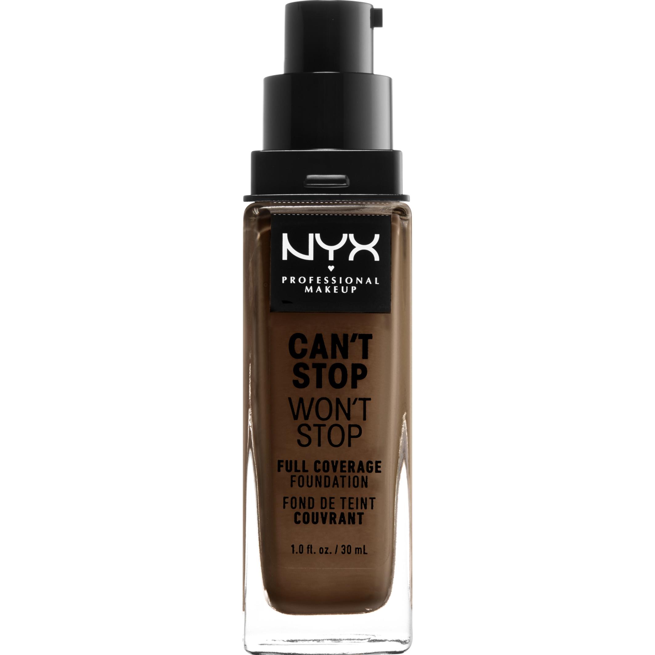 NYX Professional Make-Up, Foundation, Can't Stop Won't Stop (22 Deep cool)