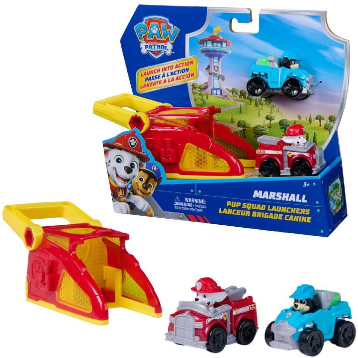 Produktbild Spin Master Paw Patrol Pup Squad Launchers Marshall