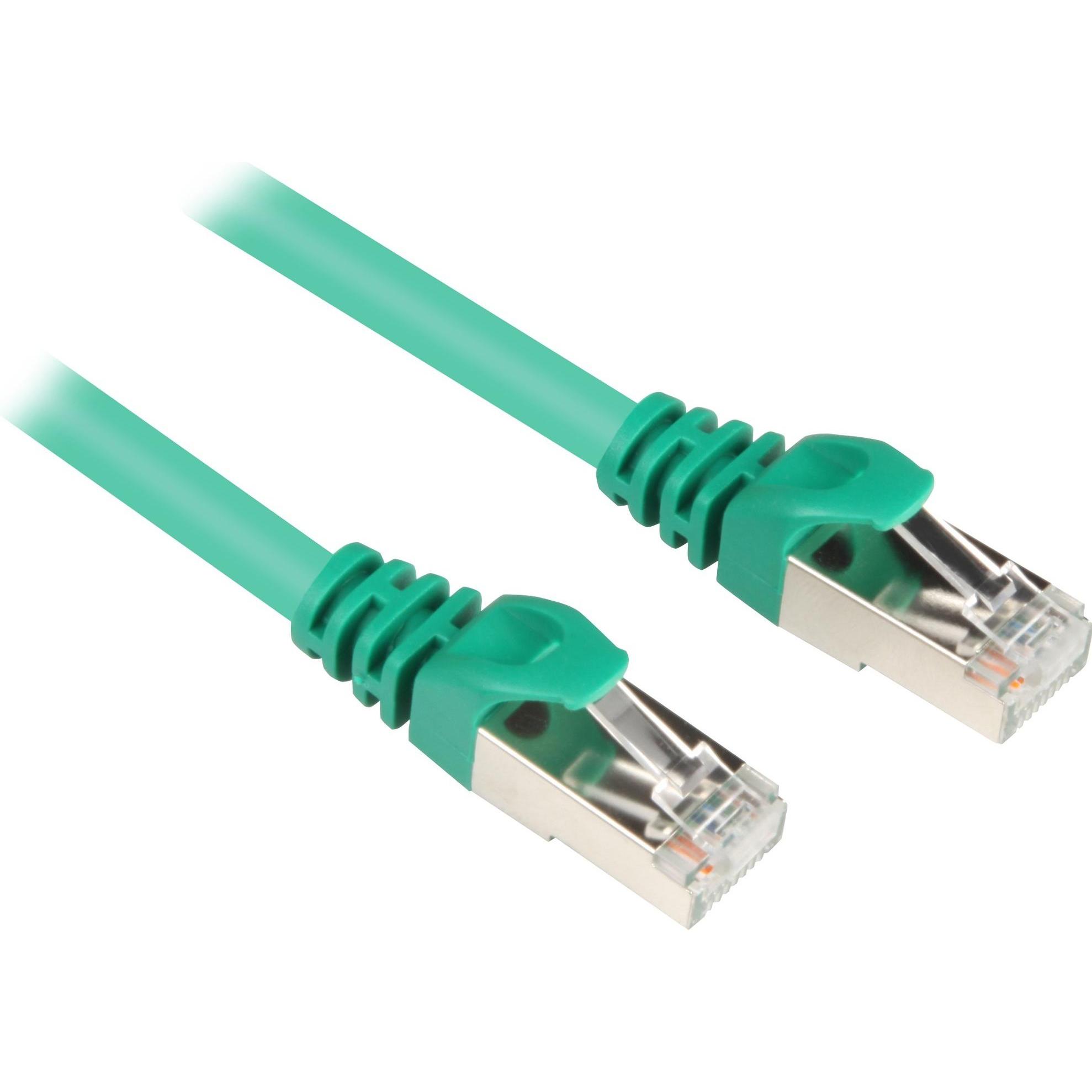 Sharkoon 4044951014866 Netzwerkkabel S/FTP (S-STP) (S/FTP, CAT6, 3 m), Netzwerkkabel