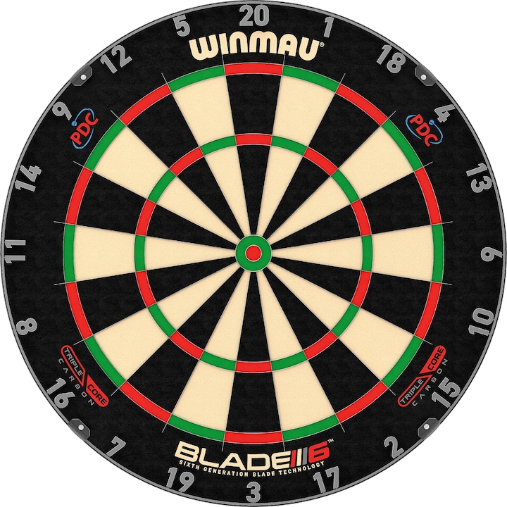 Produktbild Winmau Dartboard Blade 6 Triple Core Carbon
