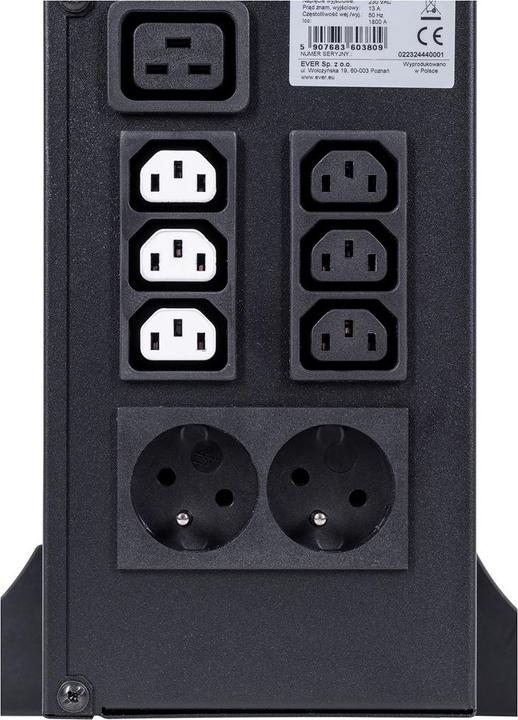 Actual product image Ever SINLINE RT XL 3000 - UPS (rack mountable/external) (3000 VA, 3000 W, Line-interactive UPS)