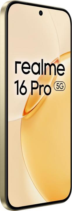 Produktbild realme 16 PRO 8+256GB DS 5G MASTER GOLD OEM (256 GB, Master Gold, 6.80", Dual SIM, 5G)