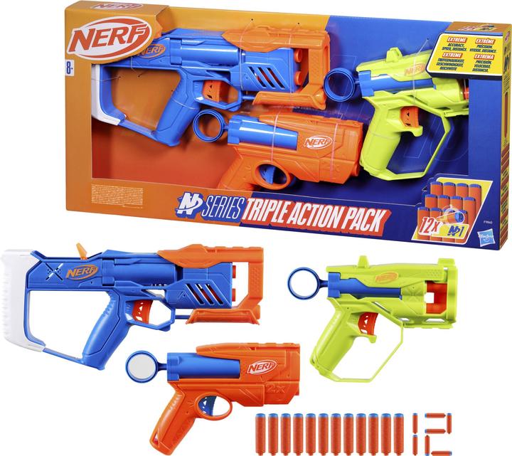 Produktbild Hasbro NERF N-Series Triple Action Pack