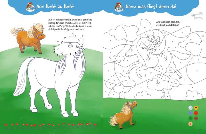 Productafbeelding Mein Pony-Mitmachbuch