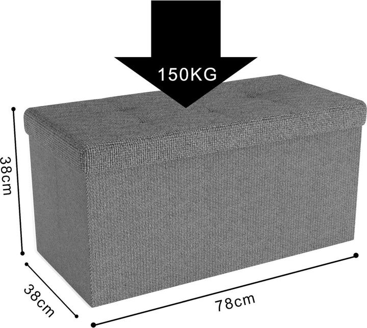 Produktbild Intirilife Faltbare Sitzbank (38.76 cm)