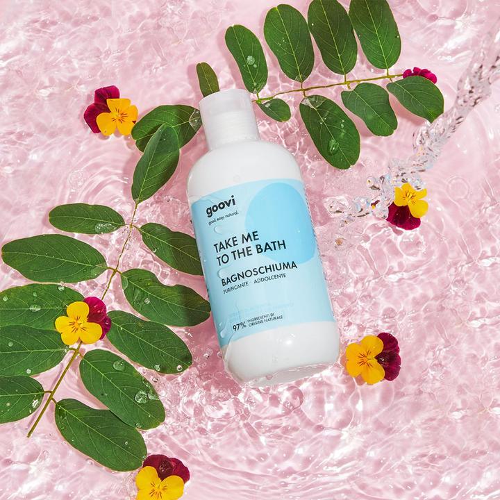 Actual product image Goovi TAKE ME TO THE BATH bath foam cleansing and nourishing foam (250 ml, Bath bombs)