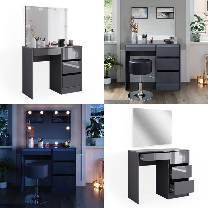 Produktbild Vicco Sherry mit Spiegel (90 x 40 x 75 cm)