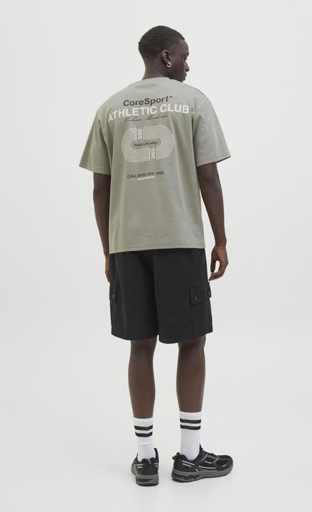 Actual product image Jack & Jones Jcoathletico Graphic Tee Ss Cn Ss25 (XXL)