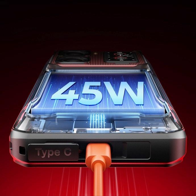 Image du produit Oukitel Smartphone WP300 5G 12/512 16000mAh Rot (512 Go, Rouge, 6.80", Double SIM, 5G)