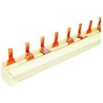 Pollmann Phasenschiene 3ph 17,6mm 160mm 10qmm 63A Stift isoliert, Elektronikzubehör + Gehäuse