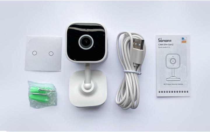 Produktbild Sonoff WLAN-Überwachungskamera CAM-S2 5 V 1A 5W 130° (1920 x 1080 Pixels)