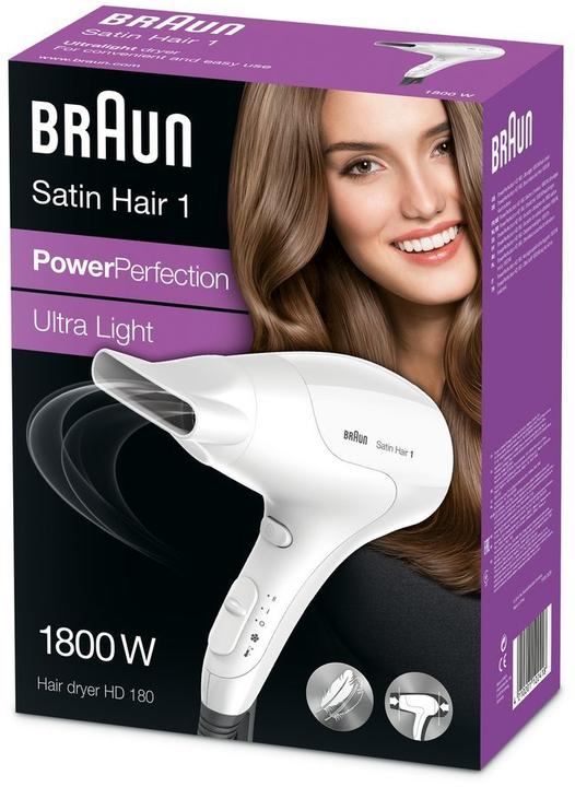 Immagine prodotto Braun Capelli di raso 1 Perfezione di potenza (1800 W)