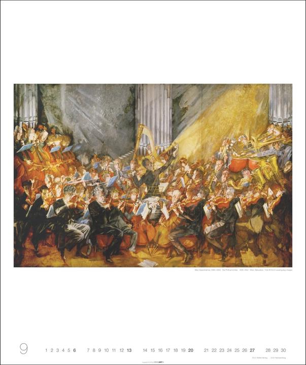 Produktbild Allegro - Musik in der Kunst Kalender 2026 (46 x 55 cm)