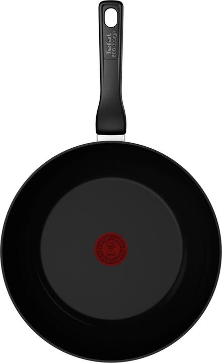Produktbild Tefal Renew Black Keramische Wokpan - 28 cm - Inductie (Wok Pfanne, Aluminium, 28 x 10.05 cm)