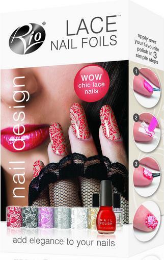 Produktbild Rio Lace Nails (NLAC) Nail Care Kit (Red)