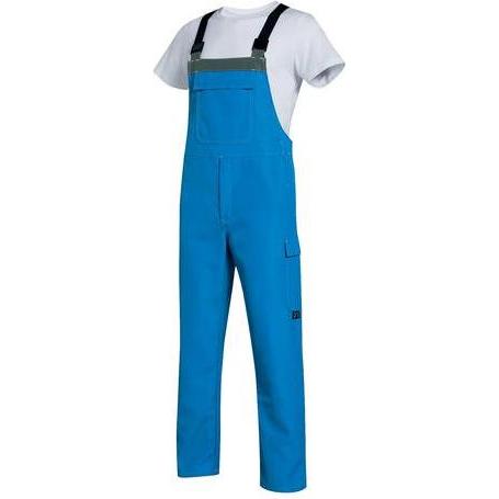 Uvex Safety, Arbeitsjacke, Latzhose uvex perfect acid blau, grau, kornblau 48, 50 (48, 50)