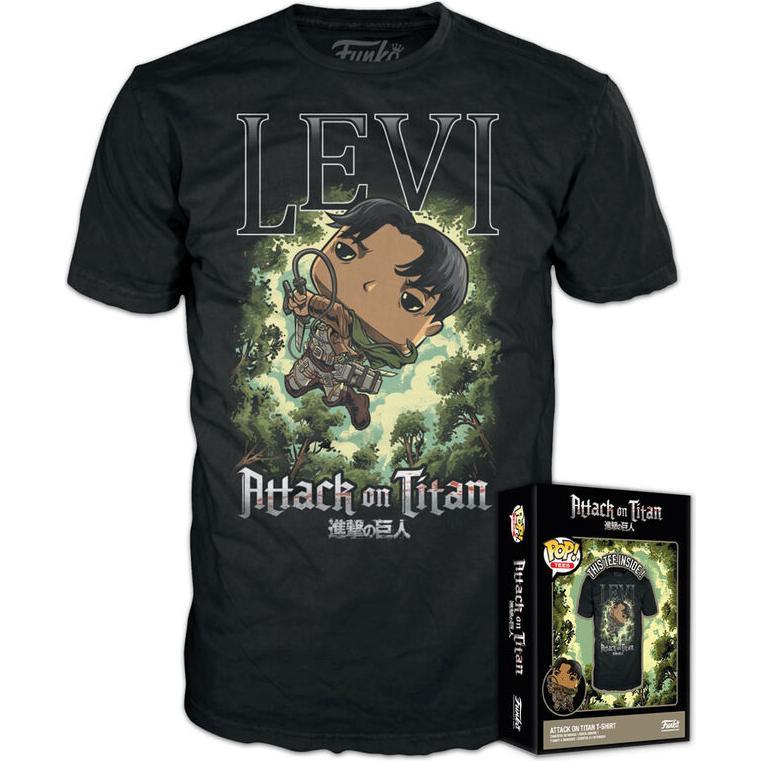Funko Boxed Tee (M) Attack on Titan : Levi Ackerman