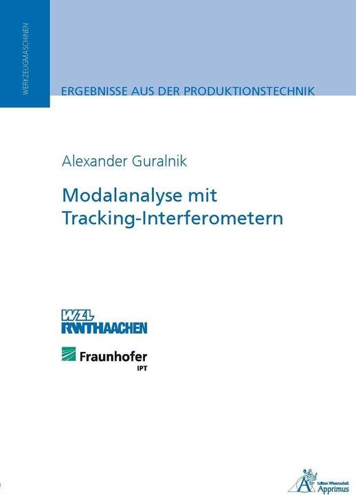 Produktbild Modalanalyse mit Tracking-Interferometern (Deutsch, Alexander Guralnik, 2015)