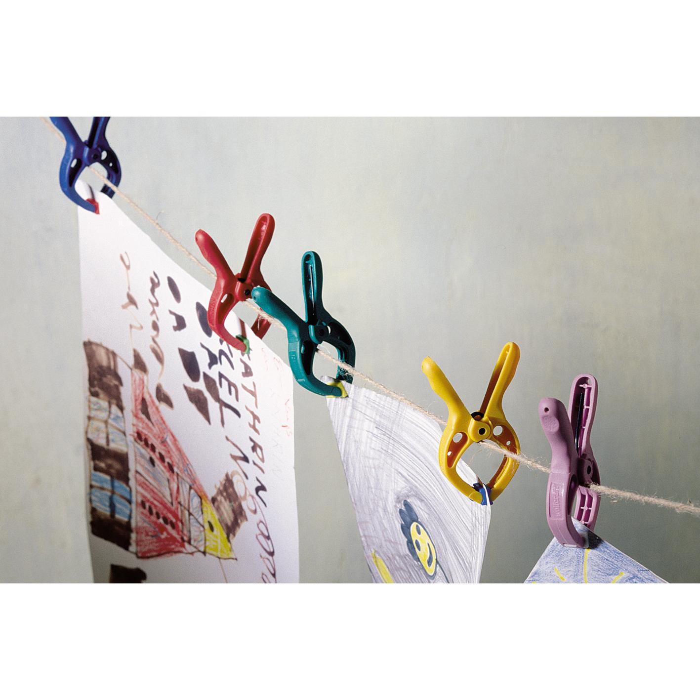 Thumbnail - wolfcraft, Schraubstock + Zwinge, 4 Federzwingen microfix (30 mm)