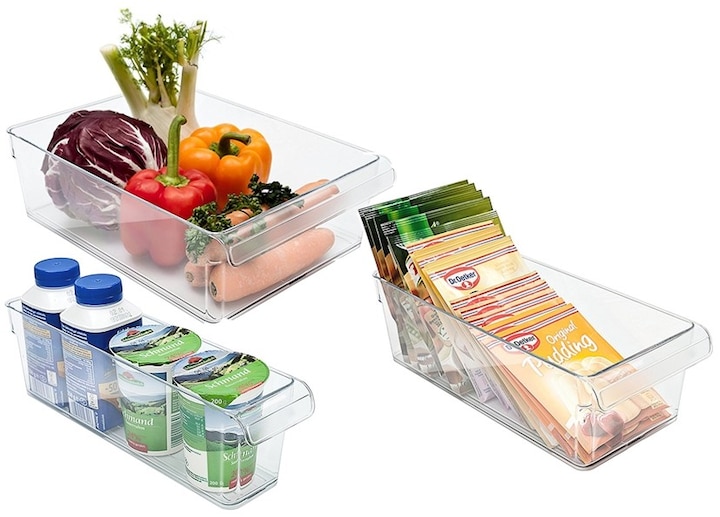 Rotho LOFT Fridge Organizer Set of 3