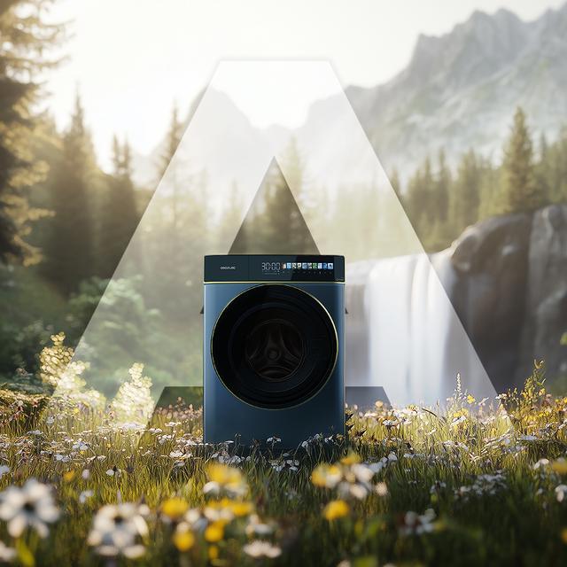 Actual product image Cecotec Bolero DressCode 9900 Inverter FullColor Ice Blue A (9 kg, Left)