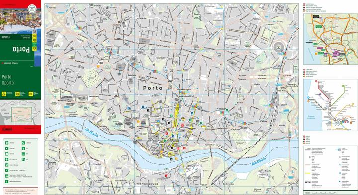 Actual product image Porto, Stadtplan 1:10.000, freytag & berndt