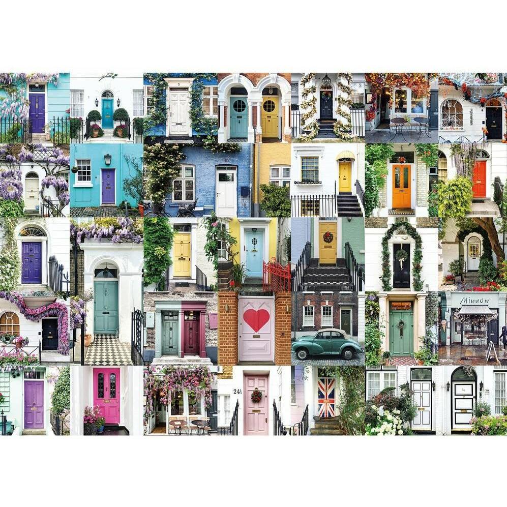 Thumbnail - Gibsons London Türpuzzle 1000 Teile (1000 Teile)