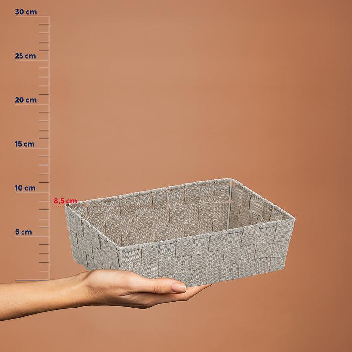 Actual product image Kela Basket Alvaro silver grey (20.50 cm)