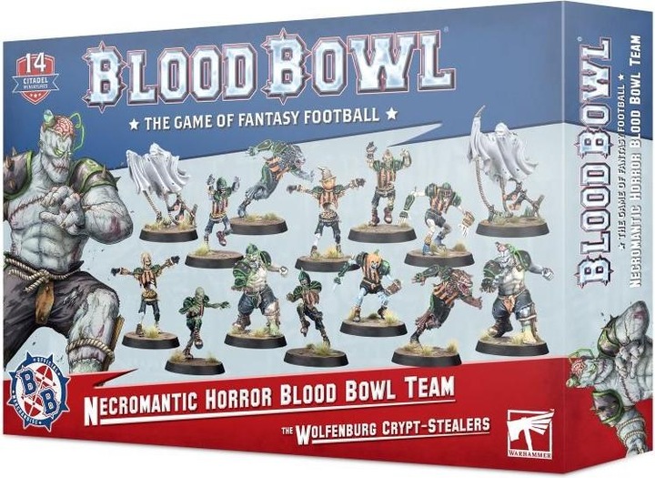 Games Workshop Blood Bowl: Necromantic Horror Team (Kunststoff)