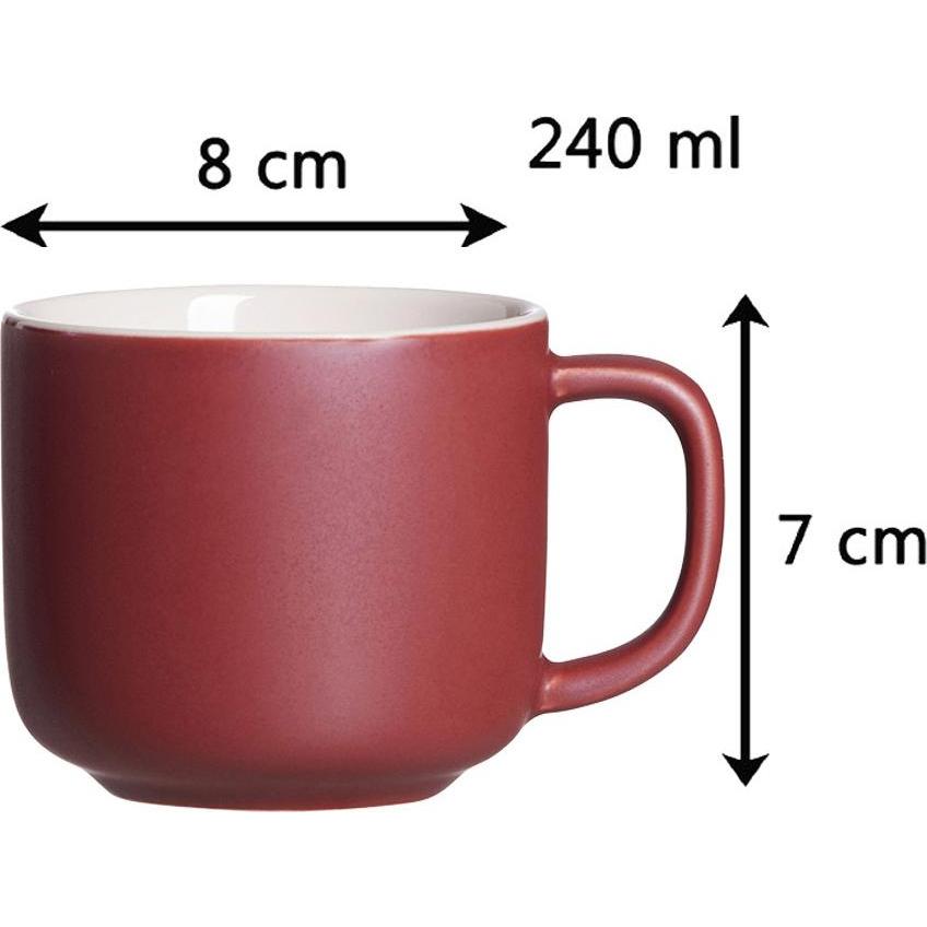 Thumbnail - Ritzenhoff & Breker, Tasse, Kaffeetasse mit Untertasse Jasper (240 ml, 1 x)