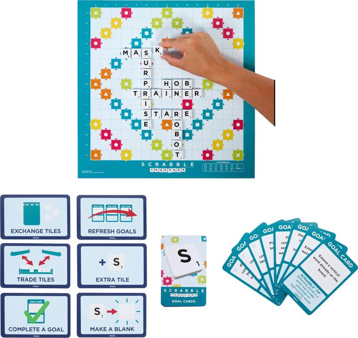 Produktbild Mattel Games Scrabble (Deutsch, 2 - 4 Spieler)