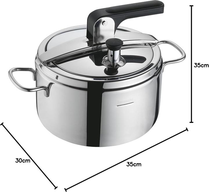 Actual product image Barazzoni 533045007080 (Steam cooker, Stainless steel)