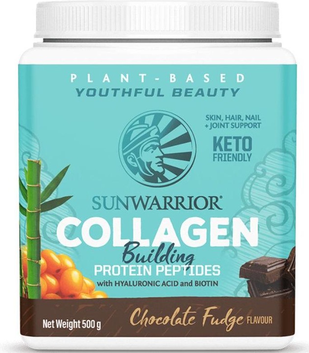 Actual product image Sunwarrior Collagen Building Protein Peptides (1 Piece, Powder, 500 g)