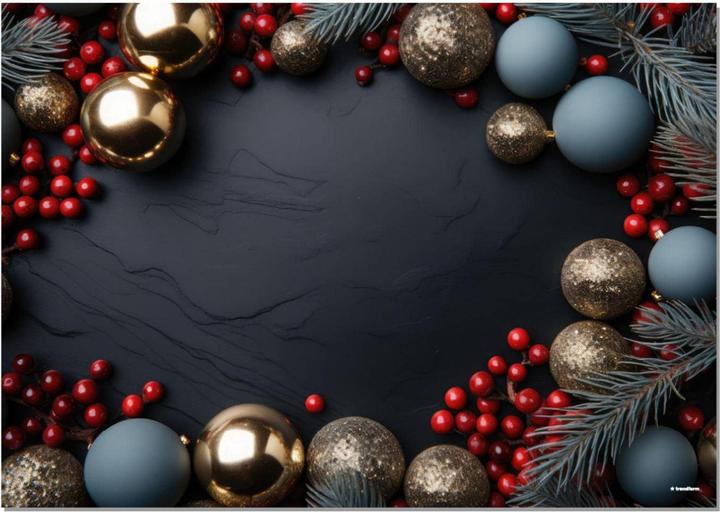 Image du produit Trendform Papiertischset HOLY NIGHT (48 pcs, 29,7 x 42 cm)