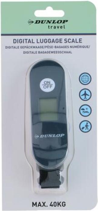 Immagine prodotto Dunlop Digitale Kofferwaage, schwarz (Bagagliaio)
