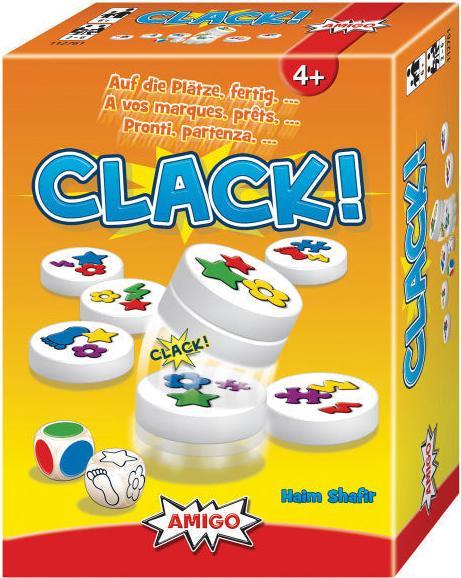 Produktbild Amigo Clack! (Deutsch, Französisch, Italienisch, 2 - 6 Spieler)