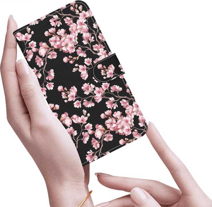 Immagine prodotto Cover-Discount Galaxy S25 Ultra - Tasche Hülle mit Blüten Motiv (Samsung Galaxy S25 Ultra)