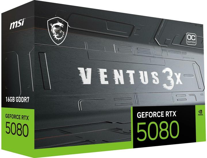Produktbild MSI GeForce RTX 5080 VENTUS 3X OC (16 GB)