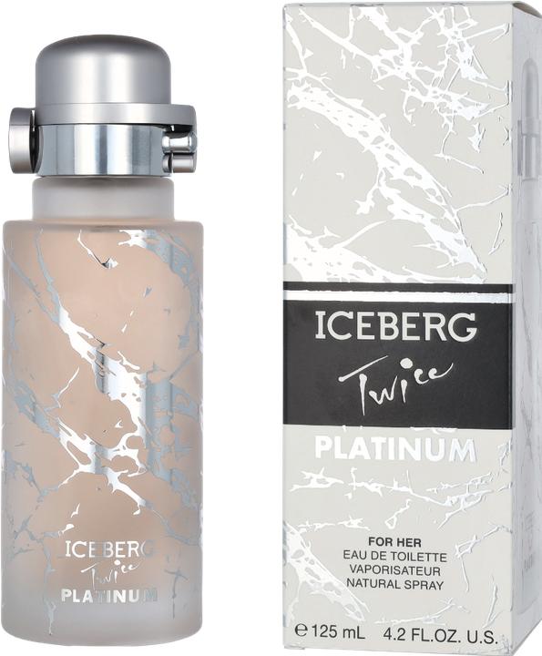 Actual product image Iceberg Twice Platinum Women Edt Spray (Eau de toilette, 125 ml)