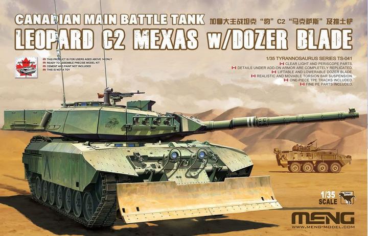 Produktbild Meng-Model Canadian Main Battle Tank Leopard C2 MEXAS w/Dozer Blade