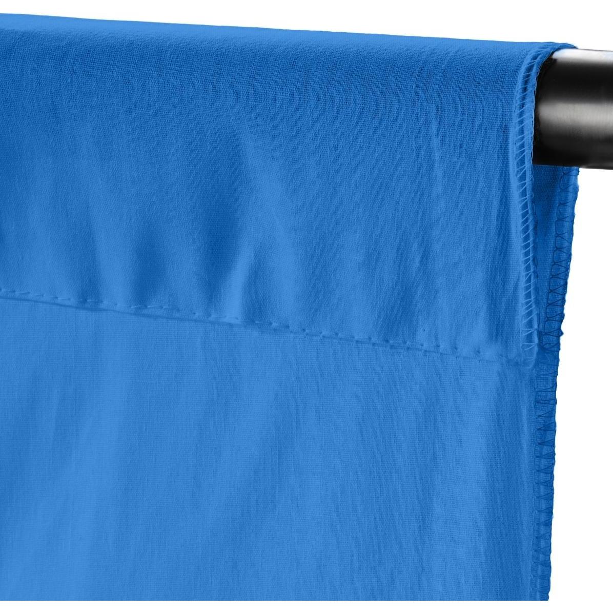 Thumbnail - Walimex pro Stoffhintergrund (285 cm), Hintergrundsystem, Blau
