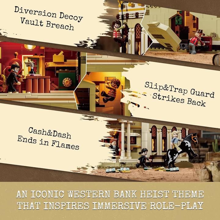 Produktbild Lumibricks Western Bank Überfall