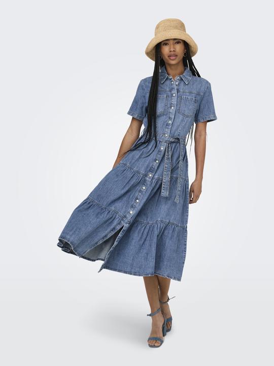 Produktbild Only ONLALIYAH Langes Kleid Jeanskleid (S)