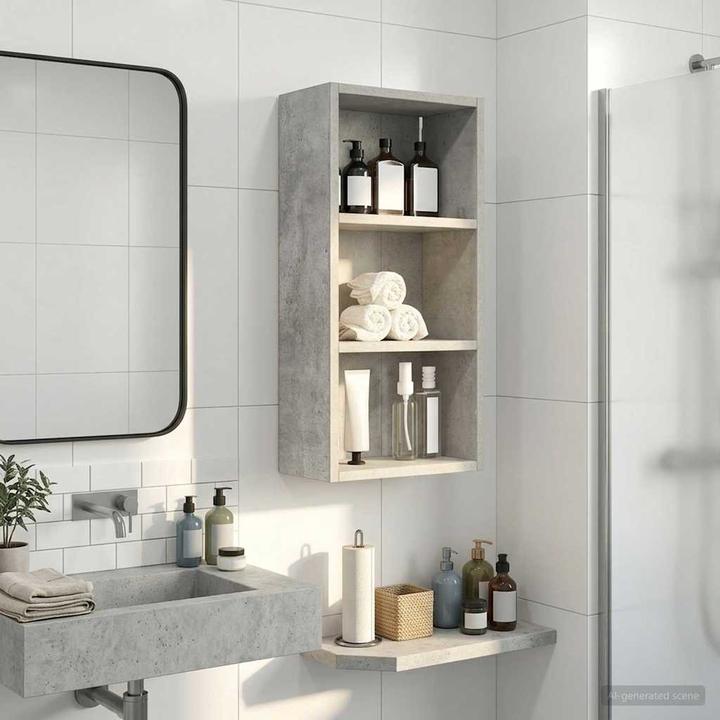 Produktbild vidaXL Badezimmerschrank (16 x 16 x 62.50 cm)