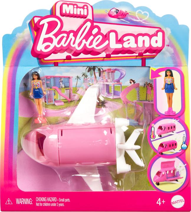 Actual product image Barbie Mini BarbieLand Traumflugzeug mit Puppe