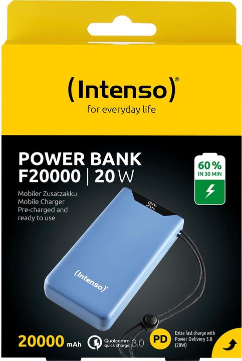Actual product image Intenso F20000 (20000 mAh, 20 W, 74 Wh)