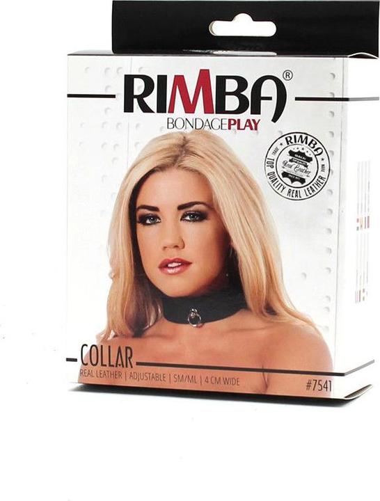 Produktbild Rimba Erotische Mode ra7541.5 Halsband Schwarzes Leder ML
