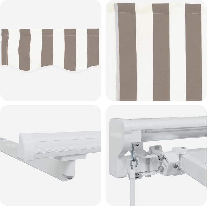 Actual product image vidaXL Manuelle Markise (2.50 m)