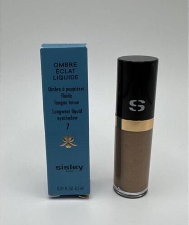 Actual product image Sisley Ombre Eclat Liquide Longwear Liquid Eyeshadow 7 Antique Gold (7 Antique Gold)
