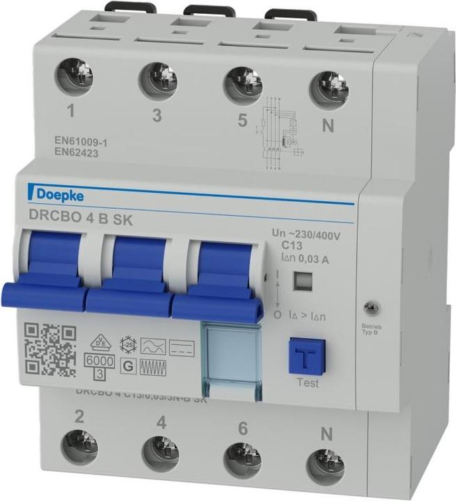 Produktbild Doepke DRCBO 4 C13/0,03/3N-